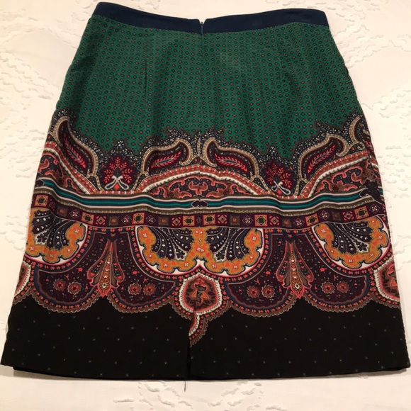 Anthropologie Corduroy Patterned Size 6 skirt - Picture 2 of 3